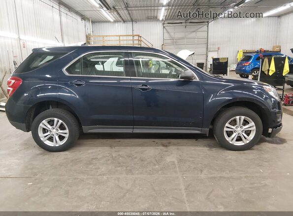 2GNFLEEK8G6353474 2016 CHEVROLET EQUINOX Dark Blue Vista interior de 360 grados
