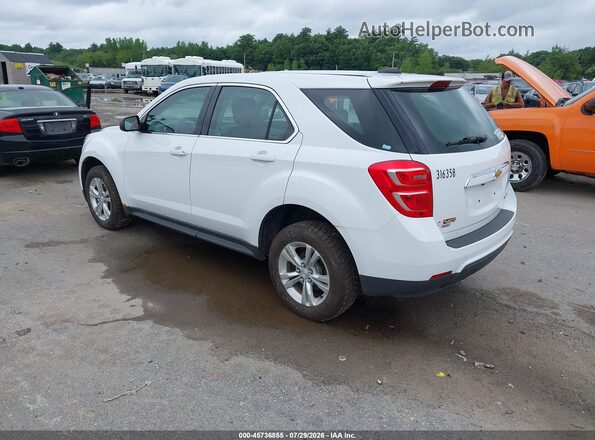 2GNFLEEK9G6226541 2016 CHEVROLET EQUINOX White უკანა მარცხენა