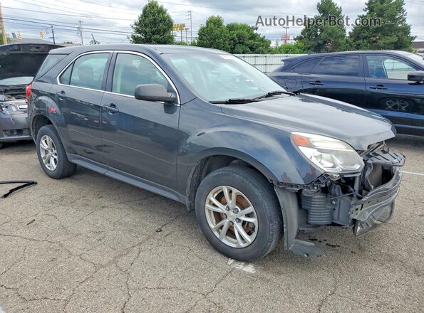 2GNFLEEK9H6289625 2017 CHEVROLET EQUINOX Gray Առջևի աջ