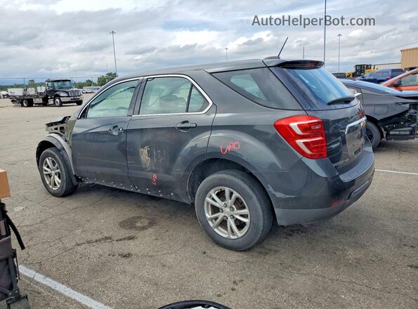 2GNFLEEK9H6289625 2017 CHEVROLET EQUINOX Gray Հետևի ձախ