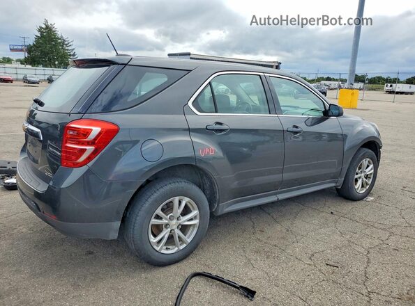 2GNFLEEK9H6289625 2017 CHEVROLET EQUINOX Gray Հետևի աջ