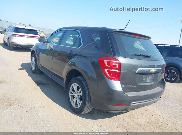 2GNFLEEKXH6141077 2017 CHEVROLET EQUINOX Gray Rear left
