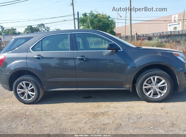 2GNFLEEKXH6141077 2017 CHEVROLET EQUINOX Gray Rear interior view
