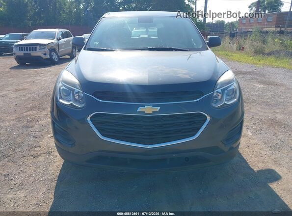 2GNFLEEKXH6141077 2017 CHEVROLET EQUINOX Gray Instrument cluster view