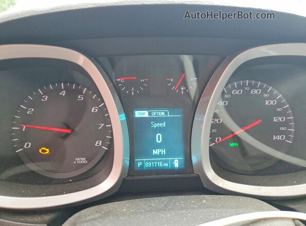 2GNFLFE30H6250856 2017 CHEVROLET EQUINOX Burgundy ხელსაწყოთა პანელის ხედი