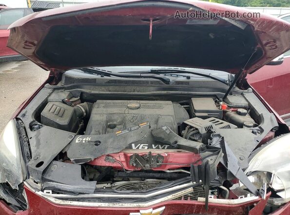 2GNFLFE30H6250856 2017 CHEVROLET EQUINOX Burgundy ძრავის განყოფილების ხედი