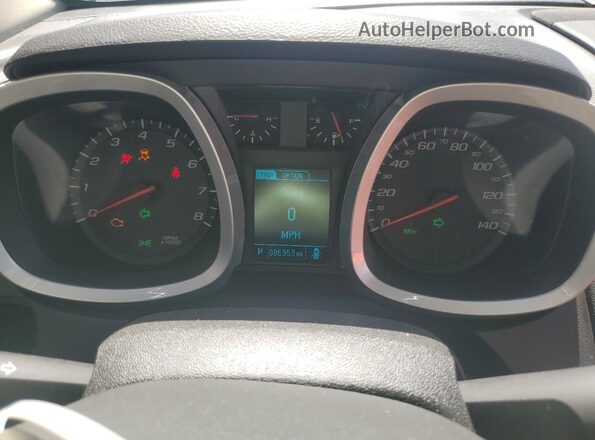 2GNFLFE31G6177219 2016 CHEVROLET EQUINOX Blue Widok zestawu wskaźników