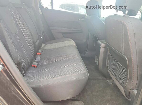 2GNFLFE35H6293086 2017 CHEVROLET EQUINOX Black Rear interior view
