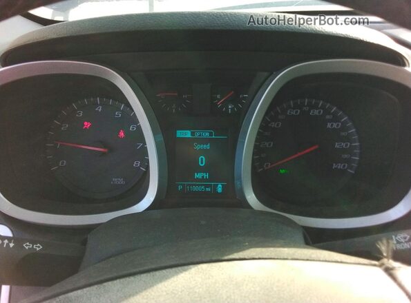 2GNFLFE35H6293086 2017 CHEVROLET EQUINOX Black Instrument cluster view