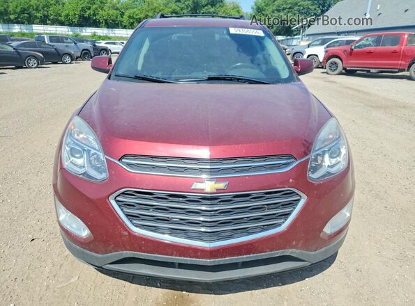 2GNFLFE36G6358669 2016 CHEVROLET EQUINOX Burgundy Դիմացի տեսք