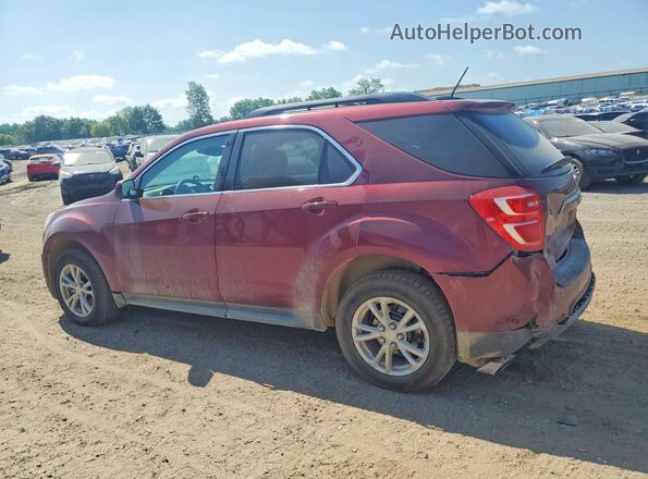 2GNFLFE36G6358669 2016 CHEVROLET EQUINOX Burgundy Հետևի ձախ