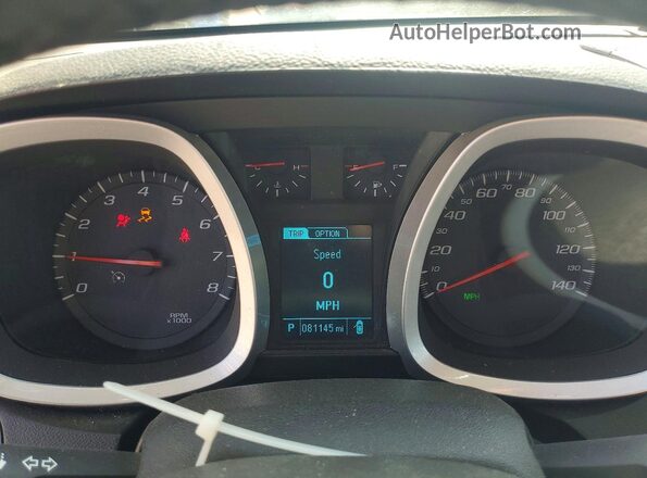 2GNFLFE36G6358669 2016 CHEVROLET EQUINOX Burgundy Սարքավորումների վահանակի տեսք
