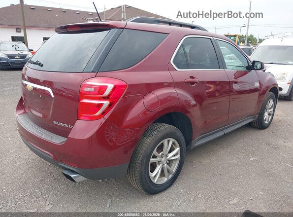 2GNFLFE39G6158403 2016 CHEVROLET EQUINOX Maroon Rear right