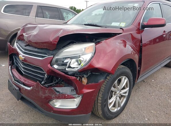 2GNFLFE39G6158403 2016 CHEVROLET EQUINOX Maroon Front view