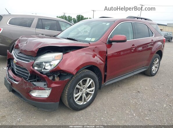2GNFLFE39G6158403 2016 CHEVROLET EQUINOX Maroon Front left