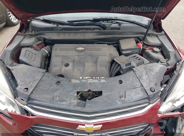 2GNFLFE39G6158403 2016 CHEVROLET EQUINOX Maroon Rear view