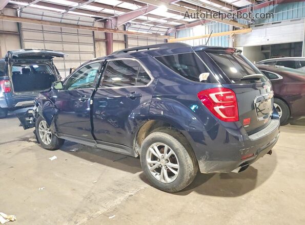 2GNFLFE3XG6182452 2016 CHEVROLET EQUINOX Blue Հետևի ձախ