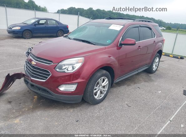 2GNFLFEK0G6222707 2016 CHEVROLET EQUINOX Red წინა მარცხენა ხედი სამი მეოთხედიდან