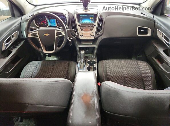 2GNFLFEK0H6203852 2017 CHEVROLET EQUINOX Silver Вид панелі приладів