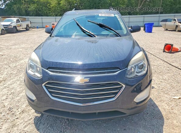 2GNFLFEK1H6109415 2017 CHEVROLET EQUINOX Blue Widok z przodu