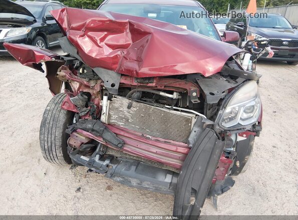 2GNFLFEK1H6186933 2017 CHEVROLET EQUINOX Темно-бордовый Вид задней части салона