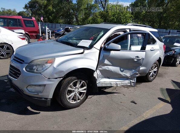2GNFLFEK1H6201897 2017 CHEVROLET EQUINOX Silver Передня ліва чверть