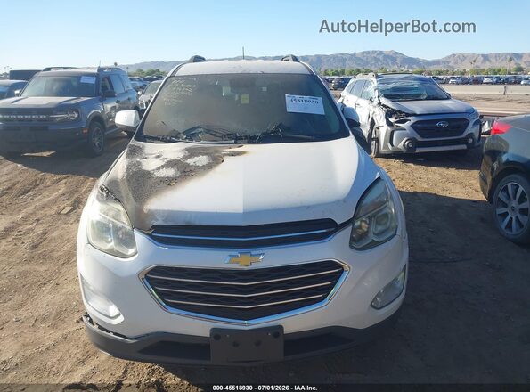 2GNFLFEK1H6230185 2017 CHEVROLET EQUINOX Белый Вид щитка приборов