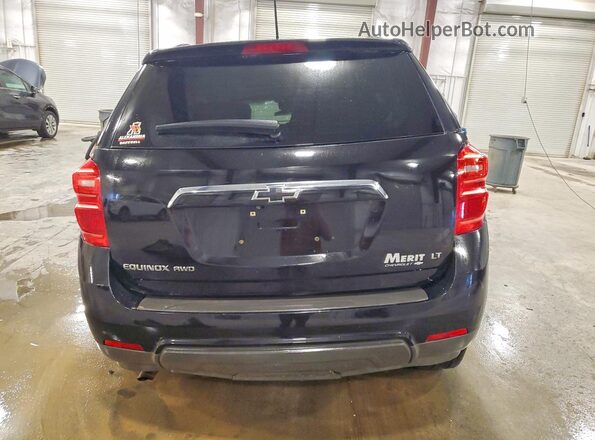 2GNFLFEK1H6236102 2017 CHEVROLET EQUINOX Black Вид ззаду