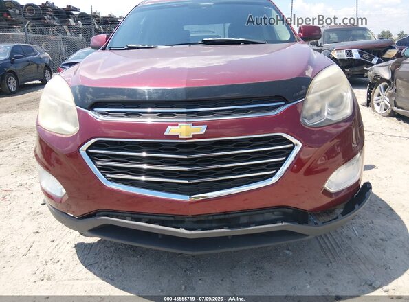 2GNFLFEK2G6164308 2016 CHEVROLET EQUINOX Burgundy წინა ხედი
