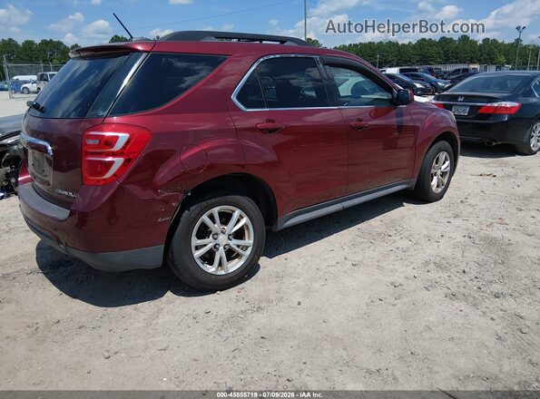 2GNFLFEK2G6164308 2016 CHEVROLET EQUINOX Burgundy უკანა მარჯვენა