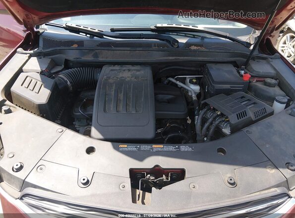 2GNFLFEK2G6164308 2016 CHEVROLET EQUINOX Burgundy უკანა ხედი