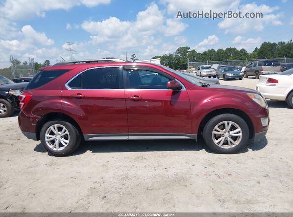 2GNFLFEK2G6164308 2016 CHEVROLET EQUINOX Burgundy უკანა სალონის ხედი