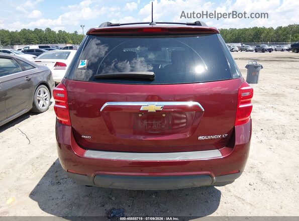 2GNFLFEK2G6164308 2016 CHEVROLET EQUINOX Burgundy 