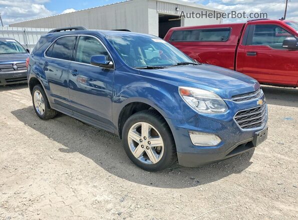 2GNFLFEK2G6198135 2016 CHEVROLET EQUINOX Blue Front right
