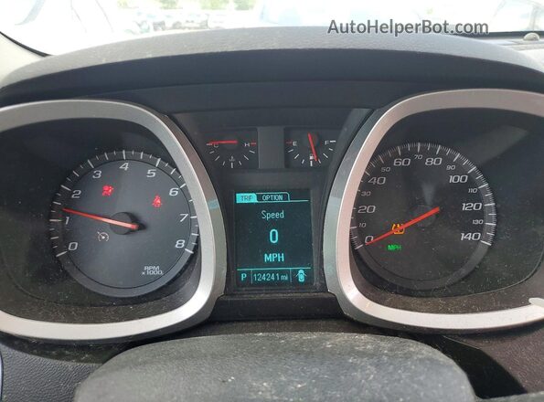 2GNFLFEK2G6198135 2016 CHEVROLET EQUINOX Blue Instrument cluster view