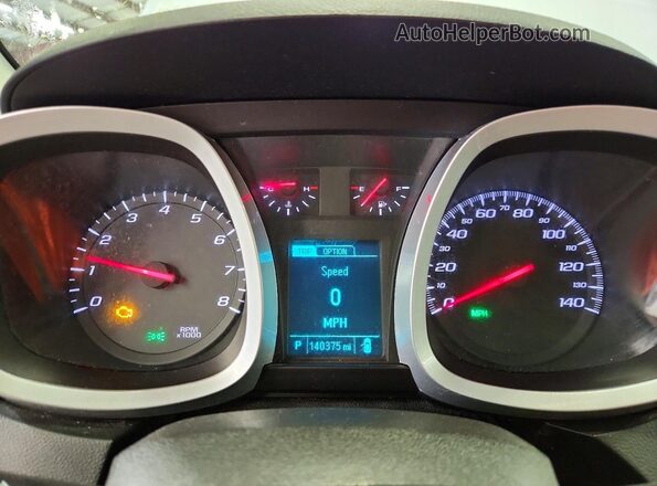 2GNFLFEK2G6241260 2016 CHEVROLET EQUINOX White Widok zestawu wskaźników