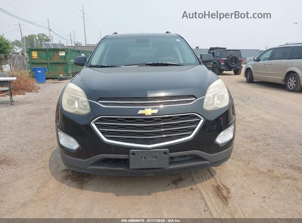 2GNFLFEK2G6280690 2016 CHEVROLET EQUINOX Black Widok zestawu wskaźników