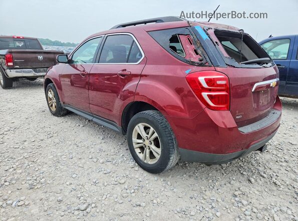 2GNFLFEK2G6353640 2016 CHEVROLET EQUINOX Red უკანა მარცხენა