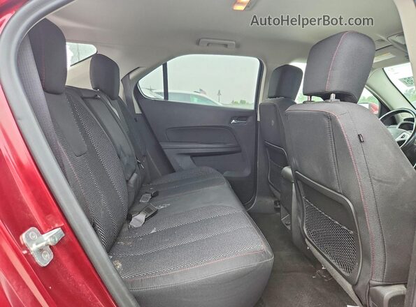 2GNFLFEK2G6353640 2016 CHEVROLET EQUINOX Red უკანა სალონის ხედი