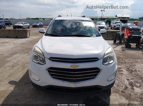 2GNFLFEK2H6307484 2017 CHEVROLET EQUINOX White ხელსაწყოთა პანელის ხედი