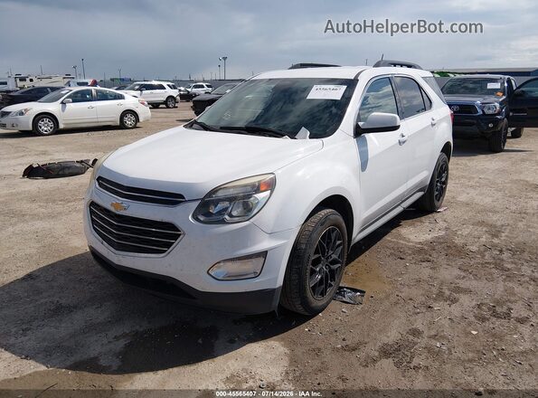 2GNFLFEK2H6307484 2017 CHEVROLET EQUINOX White წინა მარცხენა ხედი სამი მეოთხედიდან