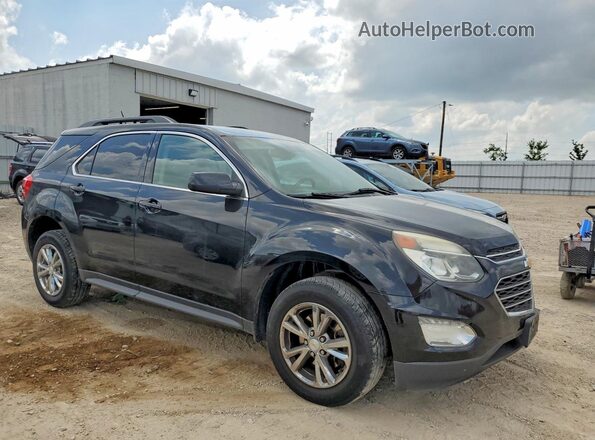 2GNFLFEK2H6350450 2017 CHEVROLET EQUINOX Черный Передняя правая четверть