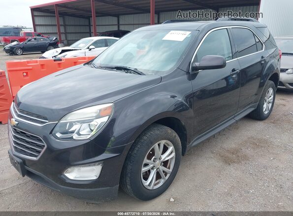 2GNFLFEK3G6272498 2016 CHEVROLET EQUINOX Черный Передняя левая четверть