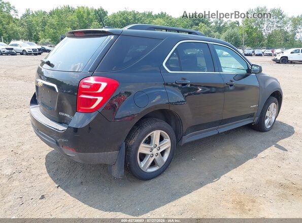 2GNFLFEK3G6345613 2016 CHEVROLET EQUINOX Black Tył prawy