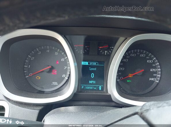 2GNFLFEK3G6345613 2016 CHEVROLET EQUINOX Black Widok tylnych siedzeń