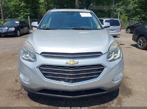 2GNFLFEK3H6185315 2017 CHEVROLET EQUINOX Silver Вид щитка приладів
