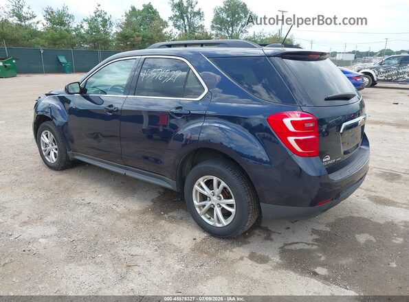 2GNFLFEK3H6209838 2017 CHEVROLET EQUINOX Dark Blue Tył lewy