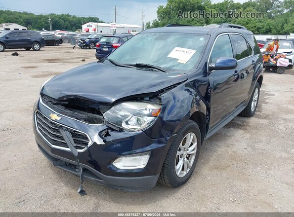 2GNFLFEK3H6209838 2017 CHEVROLET EQUINOX Dark Blue Widok z przodu