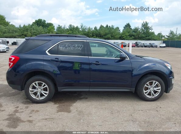 2GNFLFEK3H6209838 2017 CHEVROLET EQUINOX Dark Blue Widok wnętrza z tyłu