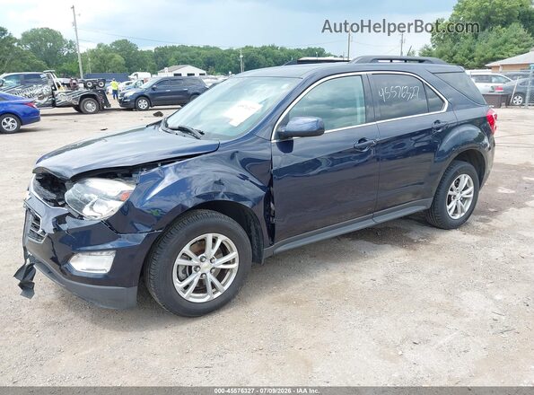 2GNFLFEK3H6209838 2017 CHEVROLET EQUINOX Dark Blue Przód lewy